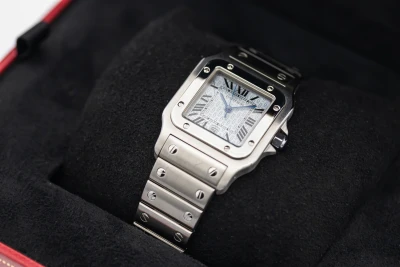Cartier Santos Galbee 29mm 'Anniversary Dial' Stainless Steel 1564 2002