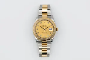 Rolex DateJust 41mm Steel & 18ct Yellow Gold Oyster 126333 2017