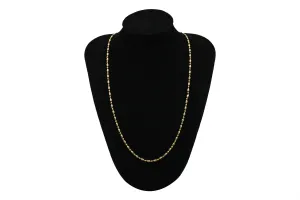 14ct Yellow Gold Diamond Cut Ball Chain 5.4g
