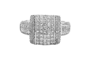 14ct White Gold Diamond Ring 1.39cts