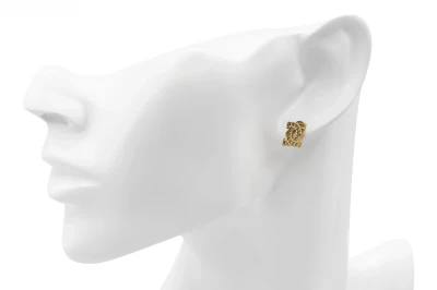 9ct Yellow Gold Cubic Zirconia Stud Earrings