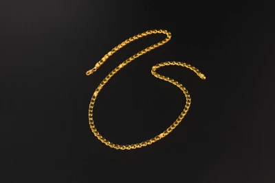 14ct Yellow Gold Garibaldi Chain 17" 7.3g