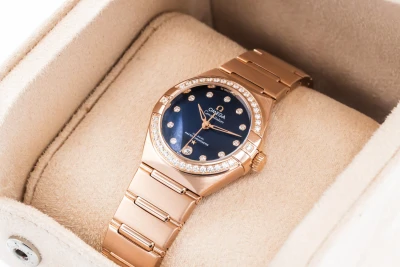 OMEGA Constellation Manhattan 29mm 18ct Rose Gold 131.55.29.20.53.001 Circa 2018