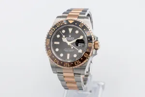 Rolex GMT-Master II 40mm 'Rootbeer' Steel & 18ct Rose Gold Oyster 126711CHNR]