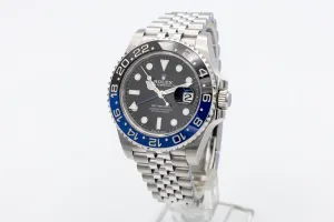 Rolex GMT-Master II 40mm 'Batgirl' Stainless Steel Jubilee 126710BLNR 2019
