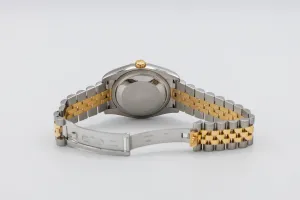 Rolex DateJust 36mm Steel & 18ct Yellow Gold Jubilee 116233 2008