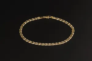 18ct Yellow Gold Bracelet 6.7g 8"