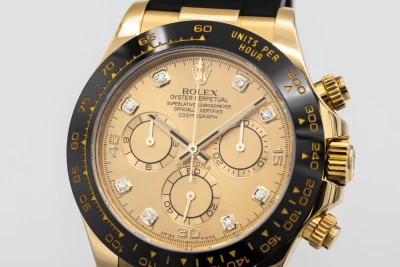 Rolex Cosmograph Daytona 40mm Black Oysterflex 116518LN 2018