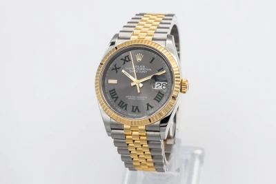 Rolex DateJust 36mm 'Wimbledon' Steel & 18ct Yellow Gold Jubilee 126233 2023