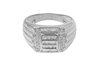 14ct White Gold Diamond Ring 0.45ct