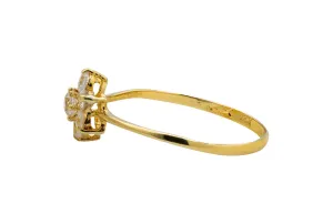 18ct Yellow Gold Diamond Ring 0.35ct