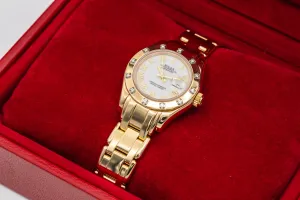 Rolex Lady-DateJust Pearlmaster 29mm 18ct Yellow Gold 69318 1997