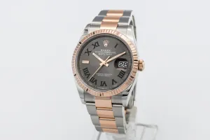 Rolex DateJust 36mm 'Wimbledon' Steel & 18ct Rose Gold Oyster 126231 2021