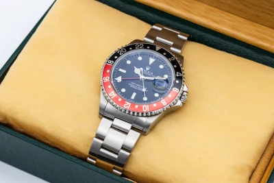 Rolex GMT-Master II 40mm 'Coke' Stainless Steel Oyster 16710 1999
