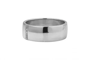 Platinum Diamond Wedding Band 0.20ct
