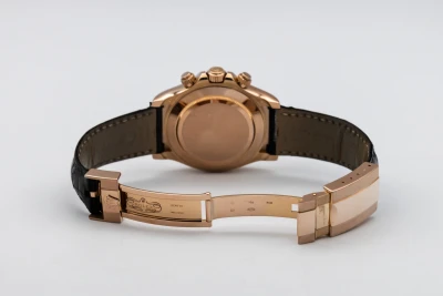 Rolex Cosmograph Daytona 40mm 18ct Rose Gold Black Oysterflex 116515LN 2021