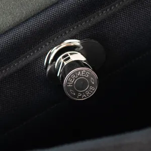 Hermes Black Herbag Zip 31 Bag 2025 UNUSED