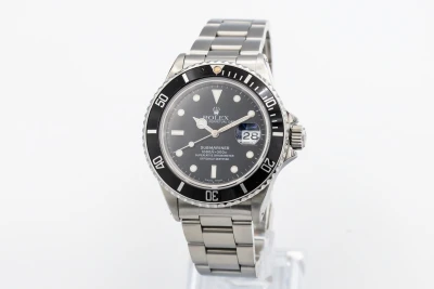 Rolex Submariner Date 40mm Stainless Steel Oyster 16800 1986