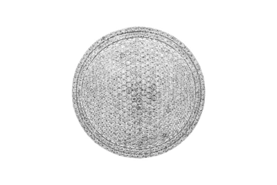 9ct Yellow Gold Dome Diamond Ring 1.38ct