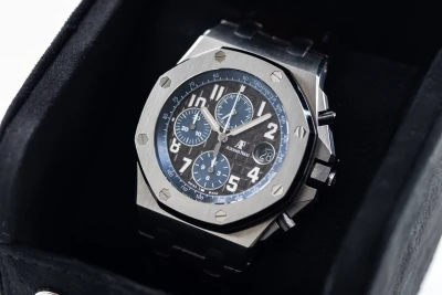 Audemars Piguet Royal Oak Offshore Chronograph Black Leather 26470ST.OO 2020