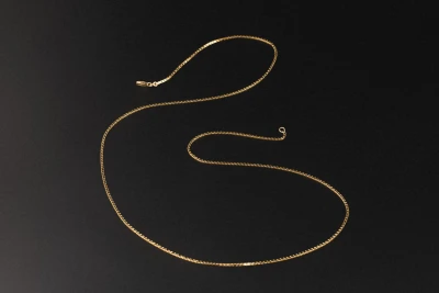 18ct Yellow Gold Box Link Chain 14.5g