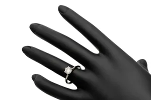 Platinum Diamond Engagement Ring 1.01ct F VS Certified