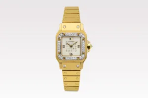 Cartier Santos Carree 24mm 18ct Yellow Gold  Circa 1990s