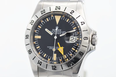 Rolex Explorer II 40mm 'Steve McQueen MK II' Stainless Steel Oyster 1655 1978