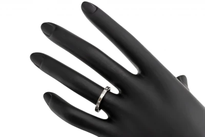 18ct White Gold Diamond Half Eternity Ring 0.75cts