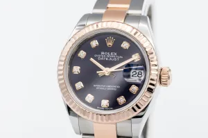 Rolex Lady DateJust 28mm Steel & 18ct Rose Gold Oyster 279171 2019