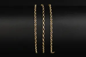 9ct Yellow Gold Anchor Link Chain 1.6g