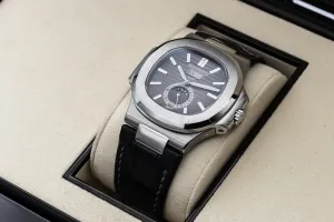 Patek Philippe Nautilus 40.5mm Black Leather 5726A-007 2017