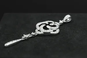 18ct White Gold Diamond Pendant 0.25ct