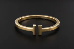 Tiffany & Co. T Square Bracelet Yellow Gold 27.2g
