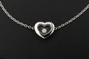 Chopard Happy Diamonds Icons 18ct White Gold Bracelet 0.05ct