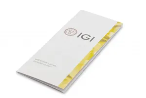 18ct Yellow Gold Platinum Gallery Pear Lab Diamond Engagement Ring 1.58ct IGI Certified