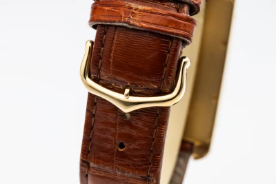 Cartier Tank Américaine Chronograph 26mmx45mm Brown Leather W2609356/1730 2007