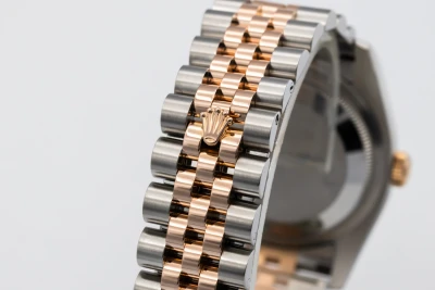 Rolex DateJust 36mm Steel & 18ct Rose Gold Jubilee 116231 2014