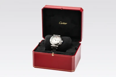 Cartier Pasha Seatimer 40mm Stainless Steel W31080M7/2790 Circa 2010