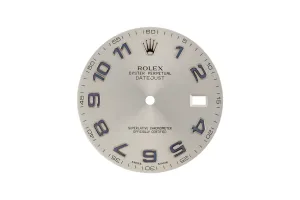 Rolex DateJust II 41mm Silver Arabic Numeral Dial