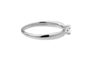 Tiffany & Co. Harmony® Diamond Cluster Side Stone Ring Platinum 0.21ct