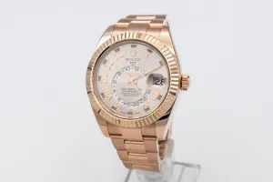 Rolex Sky-Dweller 42mm 18ct Rose Gold Oyster 326935 2017