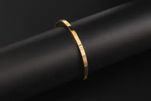 Cartier Classic LOVE Bracelet 18ct Yellow Gold Size 18 3.75mm – With Screwdriver