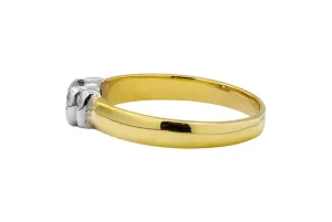 18ct Yellow Gold Single Stone Diamond Ring 0.43cts