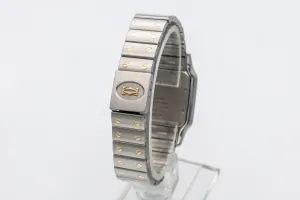 Cartier Santos Galbée 29mm Steel & 18ct Yellow Gold Quartz 187901 1990