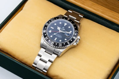 Rolex GMT-Master II 40mm Stainless Steel Oyster 16710 2002
