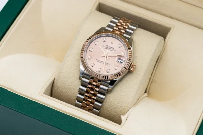 Rolex DateJust 31mm Steel & 18ct Rose Jubilee 278271 2019