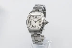 Cartier Roadster 33mm Stainless Steel W62016V3/2675 Circa 2010
