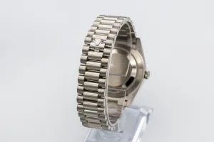 Rolex Day-Date 40mm 'Olive' 18ct White Gold Presidential 228239 2017
