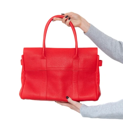 Mulberry Red Leather Bayswater Bag